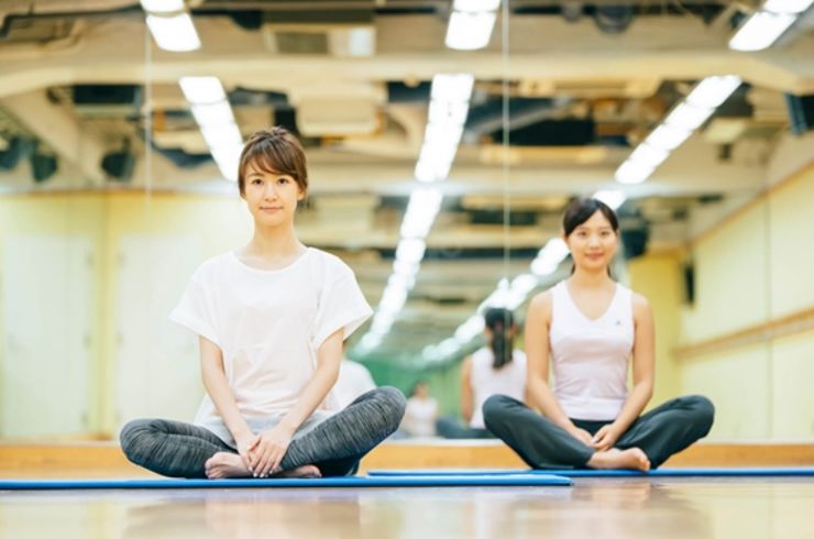 股関節をほぐす